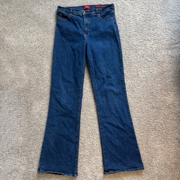 Y2K NYDJ Low Rise Bootcut Jeans - Size 12 - Picture 1 of 5